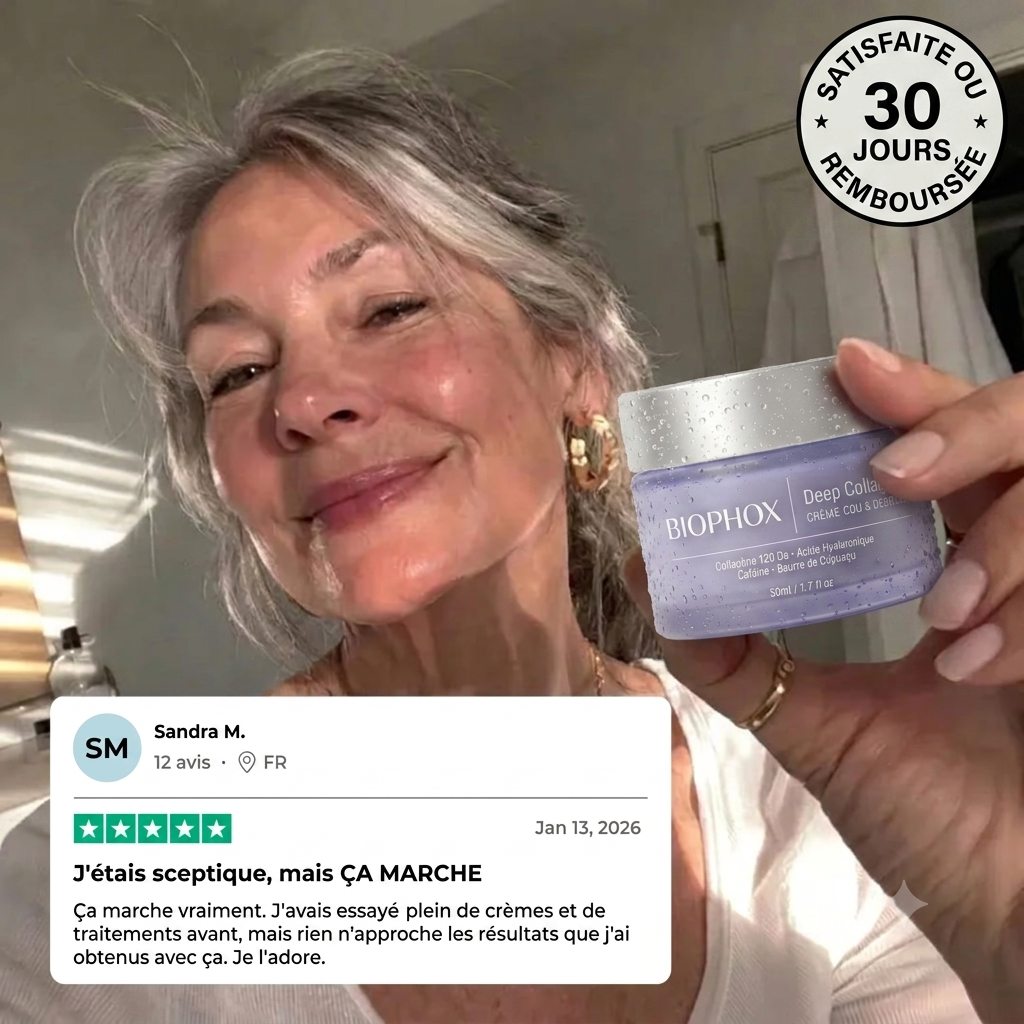 Biophox— Crème Cou & Décolleté Raffermissante