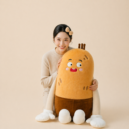 Cozy Buddy Plush Pillow
